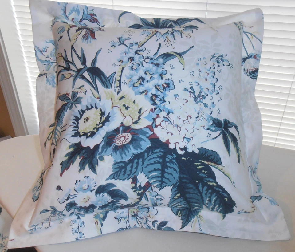 RALPH LAUREN CUSTOM EDEN BOTANICAL SHAM FOR PILLOW 16"X16" - Image 1 of 1