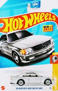 HOT WHEELS SILVER GRAY MERCEDES- BENZ 560 SEC AMG 2025 WILD WIDEBODY MATTEL NEW - Picture 1 of 1
