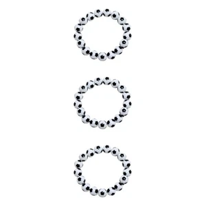  3 stücke Kunststoff Fußball Armband Fußball Liebhaber Perlen Armband Geburtstag - Bild 1 von 12
