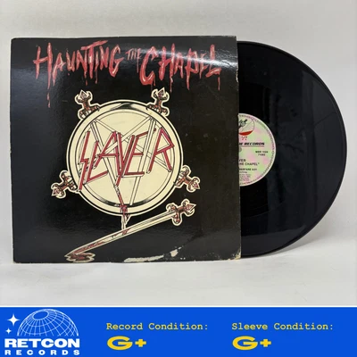 Slayer - Haunting The Chapel Vinyl LP Good Plus (G+)/Good Plus (G+) Foto 1 de 4