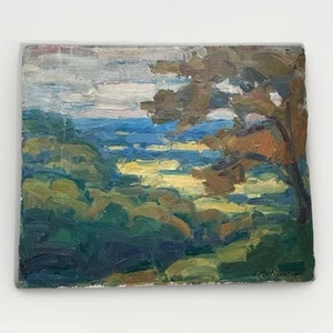 J Juliujs Matisons ( 1898-1978 Latvia) Oil Painting Abstract Impressionist - Picture 1 of 5