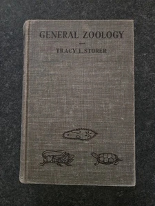GENERAL ZOOLOGY by Tracy I. Storer 1943 McGraw Hill 1st Ed. 9th Imp. Hardcover - Picture 1 of 10