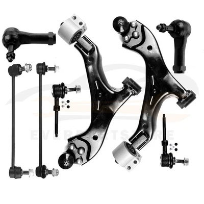 Kit de barras estabilizadoras delanteras traseras barras de amarre brazos de control inferiores para Saturn VUE 2002-2004 Foto 1 de 4