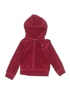 Gap Kids Girls Red Zip Up Hoodie 5 - Picture 1 of 2