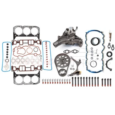 Full Gasket Set Timing Chain Kit Head Bolts Water Pump For GMC Savana 1500 99-06 Foto 1 de 4