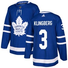 Toronto Maple Leafs John Klingberg adidas Blue Authentic Player Hockey Jersey