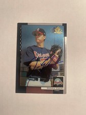 Atlanta Braves DERRIN EBERT Signed Card