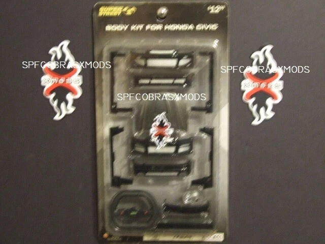 ****XMODS 2000 BLACK HONDA CIVIC BODY KIT NEW IN BOX**** - Image 1 of 1