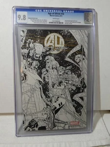 Age of Ultron #10 2013 CGC 9.8 White Pages Quesada Variant 1:100 1st Angela - Picture 1 of 2