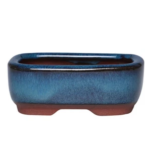 Rectangle Ceramic Flower Pots Ceramic Plant Pots with Drainage Holes for Indoor - Picture 1 of 11