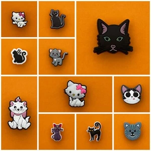 Schuhstecker/Shoe Charms/Anstecker/Pin für Clogs - TIERE/KATZEN/CAT/MIEZE/MIAU - Bild 1 von 13