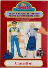 Canadian Airlines Promotional Childs Game - Press-on Pilot and Hostess Outfits