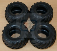 Tamiya 58063 Lunchbox/Pumpkin/WR02/CW01/G601/QD, 9805213/19805213 Tires (4 Pcs)