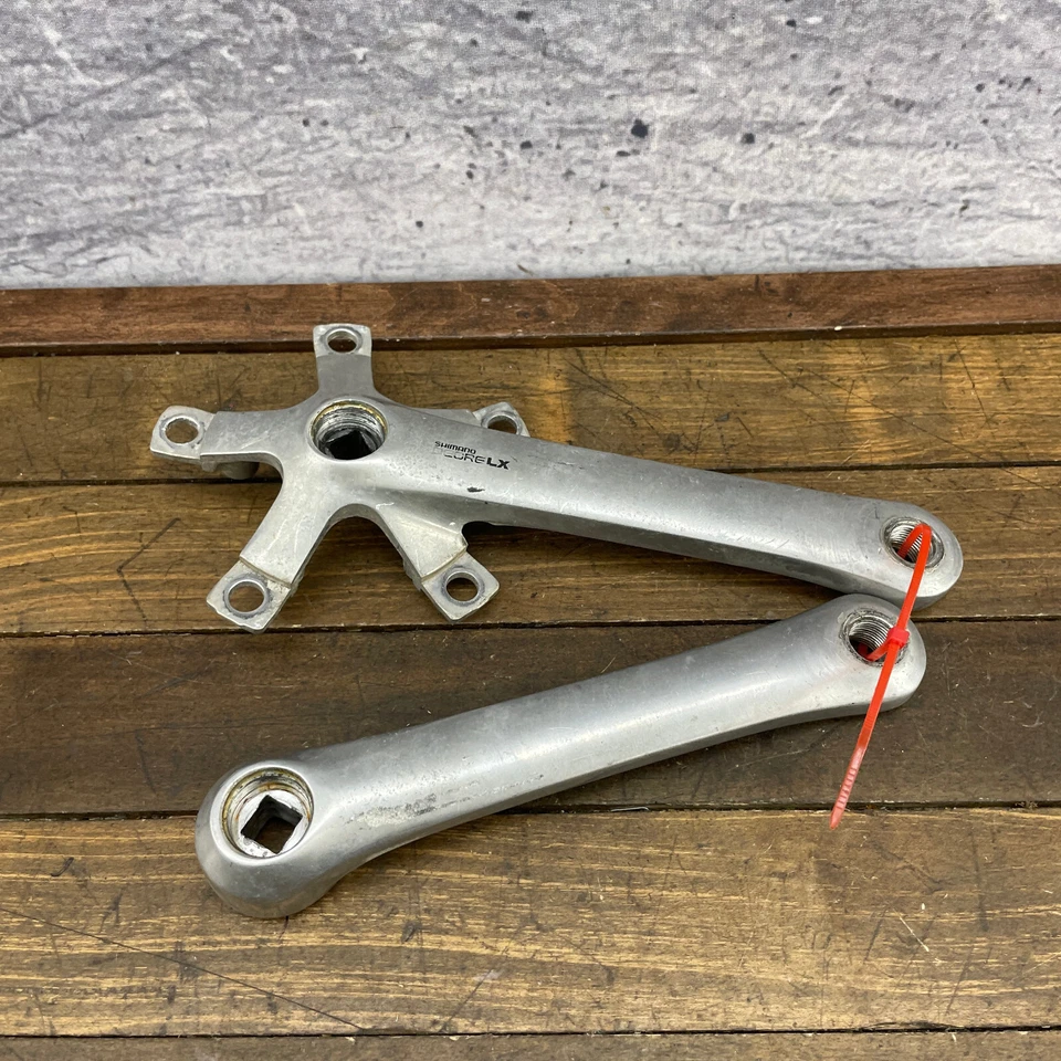 Vintage Shimano Deore LX FC-M550 Crank Set 175 mm 74 110 BCD Triple Mountain A7 - Image 1 of 4