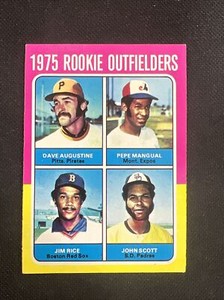 1975 Topps #616 Jim Rice RC Rookie EX-MT Boston Red Sox HOF *339