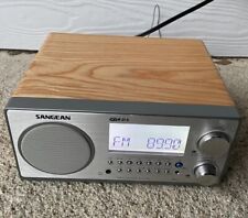 Sangean WR-2 AM / FM-RDS Digital Tuning Radio Receiver Walnut Cabinet NO REMOTE