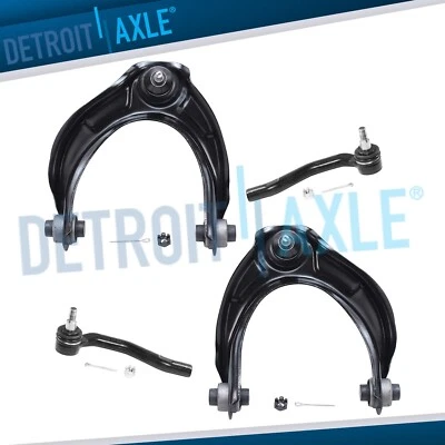 Front Upper Control Arms w/ Ball Joint Tie Rods KIt for 2009 - 2014 Acura TL TSX - Image 1 of 4