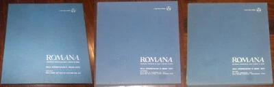 12 DISCHI LP ROMANA ANTOLOGIA CRONOLOGICA DELLE CANZONI DI ROMA SERGIO CENTI - Immagine 1 di 4