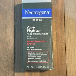 Neutrogena MEN AGE FIGHTER GESICHTSFEUCHTIGKEITSCREME mit Retinol LSF 15 (1,4 oz) - Bild 1 von 6