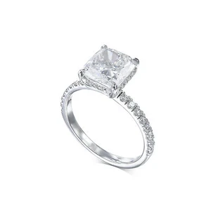 Diamond Engagement Ring VVS2 E Radiant 2.25 Ct Lab Created IGI Certified Special - Picture 1 of 6