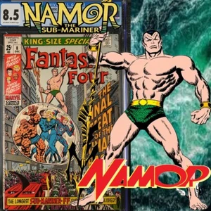 1970 Fantastic Four Annual #8 CGC 8.5 Sub Mariner Appearance. ๐๐๐๐ - Picture 1 of 3