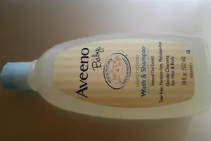 New Aveeno Baby Wash & Shampoo 18 Fl. Oz. - Picture 1 of 1