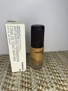 Korres Quercetine & Oak anti-aging foundation ~ 30 Caramel 27 Ml NIB - Picture 1 of 2
