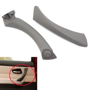 Left Inner Door Handle Trim Cover + Bezel for BMW 3-Series E90 51419150337 Gray - Picture 1 of 5
