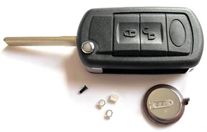 Repair kit for Land Range Rover 3 button remote key HU92 battery VL2330 switches - Picture 1 of 4