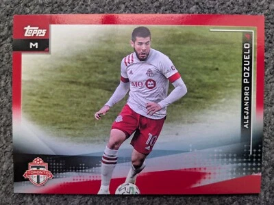 2021 TOPPS MLS ALEJANDRO POZUELO RED PARALLEL#90#D08/10 - Image 1 of 2