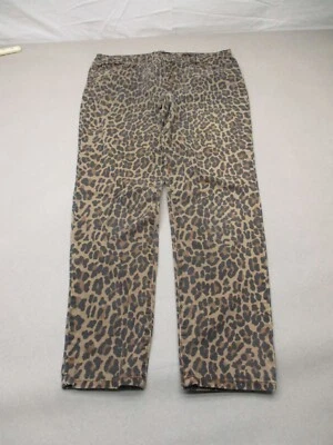 NINE WEST JEANS Size 10 Womens Animal Cotton Blend Stretch Waist Leggings 928 - Image 1 of 4