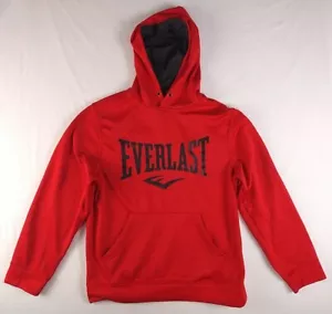 Suéter con capucha roja Everlast (para hombre talla M mediano) gimnasio entrenamiento deportivo - Imagen 1 de 7