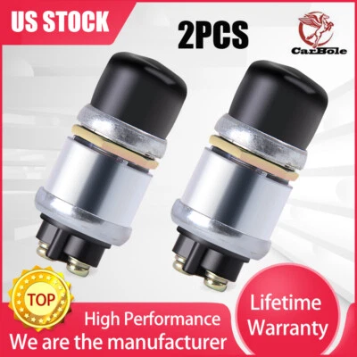 2 peças à prova d'água carro barco pista interruptor buzina motor botões de partida 12V 20AMP - Imagem 1 de 4