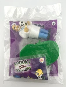 Burger King Toy The Simpsons Spooky Light-Ups - #9 Dr. Hibbert Figure Halloween - Picture 1 of 2
