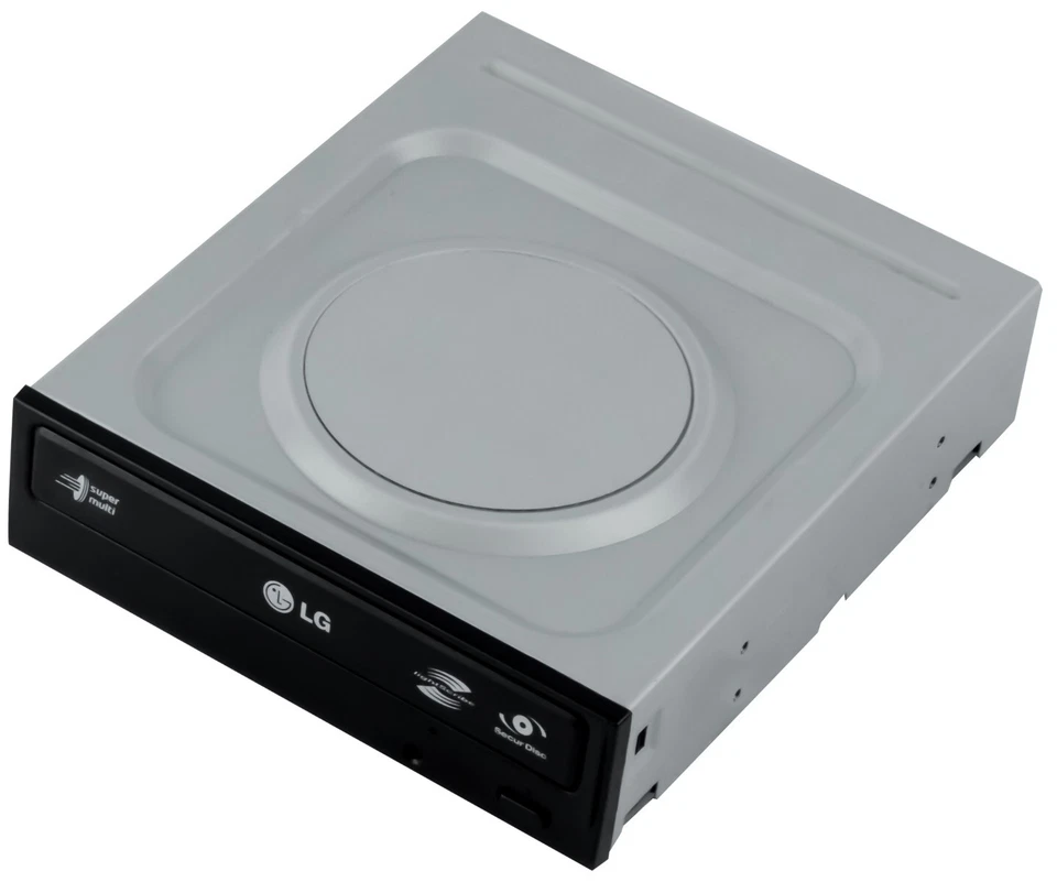 Internal Drive Burner LG GH22LP20 SUPER MULTI DVD RW IDE 5.25'' Inch - Image 1 of 2