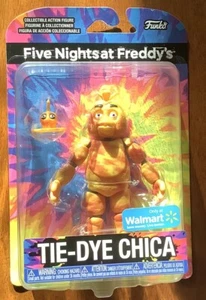 FUNKO FIVE NIGHTS at FREDDYS TIE-DYE CHICA FIGURE FNAF WALMART EXCLUSIVE NEW - Picture 1 of 2