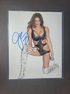 Jackie Gayda Hand Signed 8x10 Photo Autograph Signature Miss Haas Pro Wrestling - Picture 1 of 2