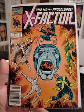 X-factor 6 newsstand edition! 1st full app Apocalypse! VG/F condition! Hot!