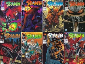 SPAWN 1 2 3 4 5 6 7 8 9 10-43 Comic 1st Appearance Angela Vindicator CYGOR TV 38 - Picture 1 of 6