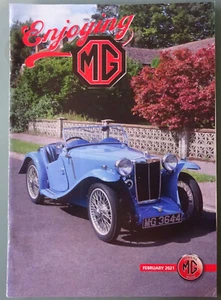 Enjoying MG - Owners Club Magazine February 2021 - P Type, SV-R, MGB restoration - Picture 1 of 1