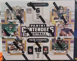 2022 Panini Contenders Football NFL Hobby Box- Factory Sealed - Picture 1 of 2