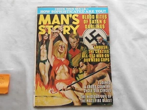MAN'S STORY Magazine-APRIL,1972 - Picture 1 of 2