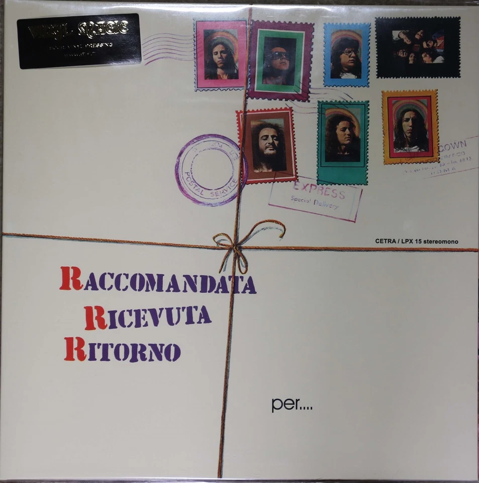 Raccomandata Ricevuta Ritorno Italian prog psych lp reissue brand new - Image 1 of 1