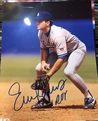 Eric Karros Signed 8x10 Photo Autograph Los Angeles Dodgers - Image 1 of 2