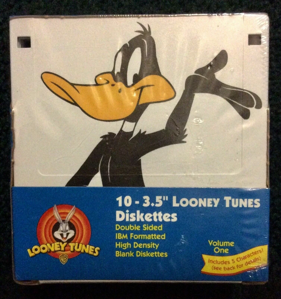 Paquete de 10 disquetes de 3,5" con formato IBM 1,44 MB 2HD nuevos compañeros sellados Foto 1 de 4