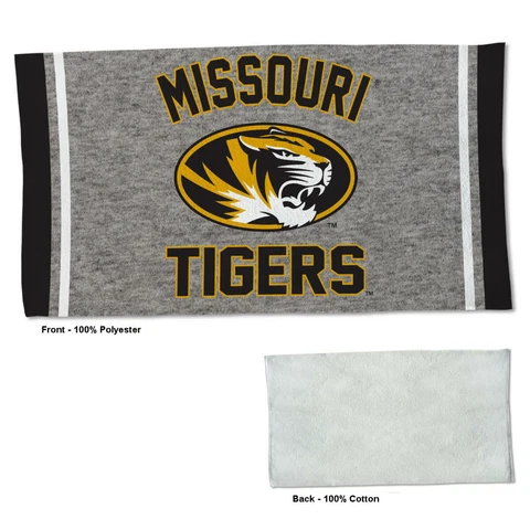 Missouri Mizzou Tigers Large 22 in x 42 in Yoga Workout Golf Towel Cover