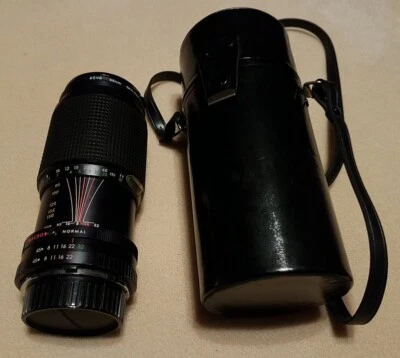 Vintage Minolta 80-200mm Zoom Automático MC F/4.5 MD Suporte para Câmera Minolta com Estojo - Imagem 1 de 4