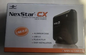 NEW Vantec NexStar CX USB 2.0 External 35” Hard Drive Enclosure USB 2.0 Inter - Picture 1 of 5