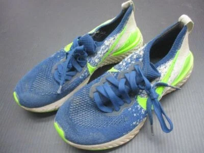 Nike Talla 5Y Niños Azul Atlético Epic React Entrenamiento Ropa Deportiva Tenis Zapatos 4W Foto 1 de 4