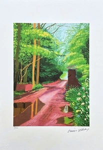DAVID HOCKNEY - The Arrival of Spring in Woldgate 11th May - signed, 60/500 - Picture 1 of 4